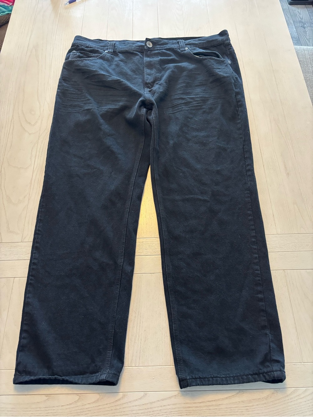 Blue Gear 44 x 32 black denim